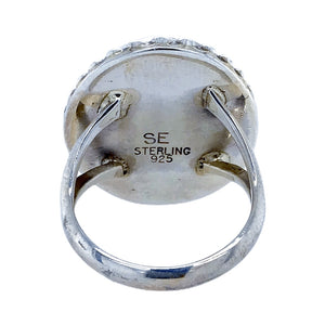 Native American Ring - Navajo Oval Duchess Ring - Samson Edsitty