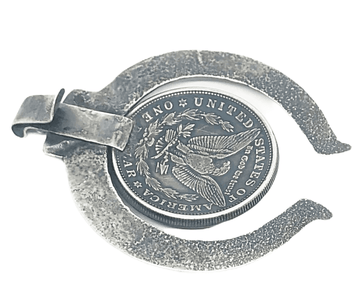 Vintage Pawn Navajo Silver Dollar Naja Pendant Sterling Silver - Native American
