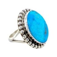 Navajo Golden Hills Turquoise Ring