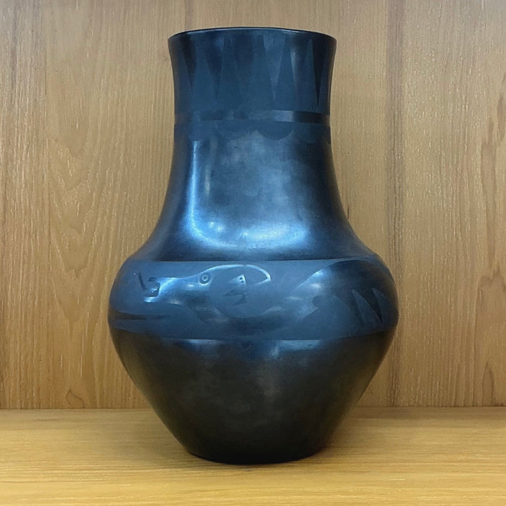 Tall Maria Martinez Vase San Ildenfonso Pueblo