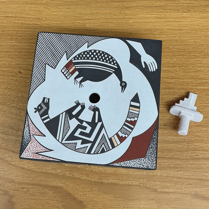 Unique Acoma Seed Pot Box Charmae Natseway