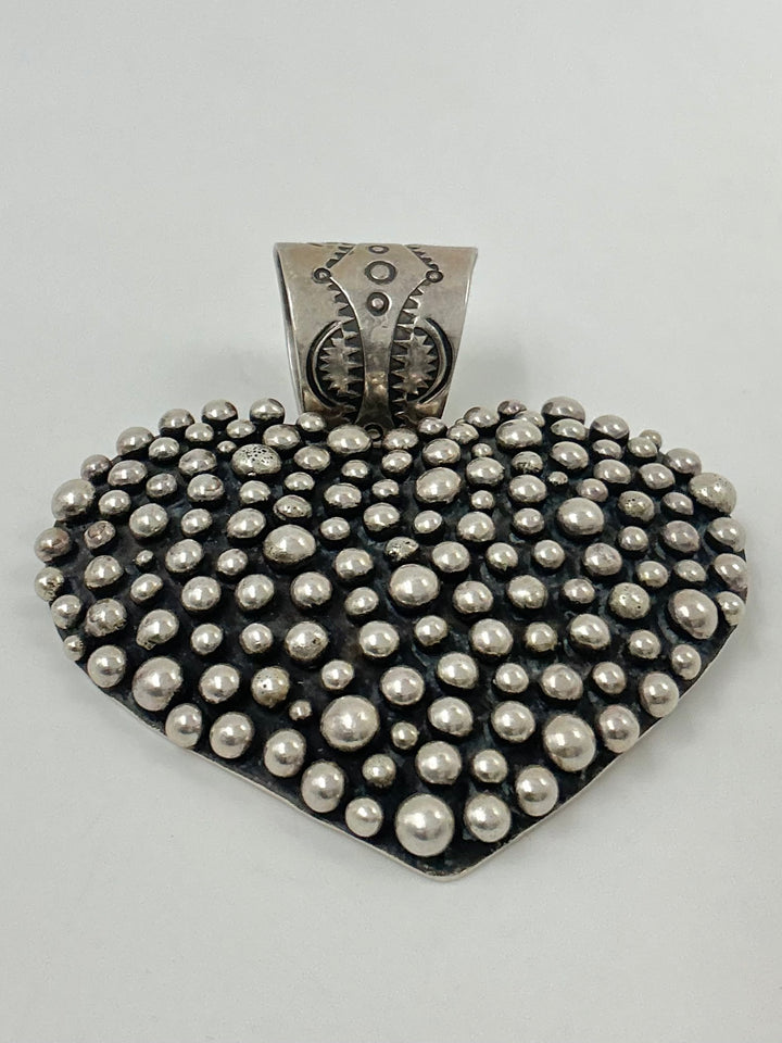 Vintage/Pawn Silver Heart Pendant