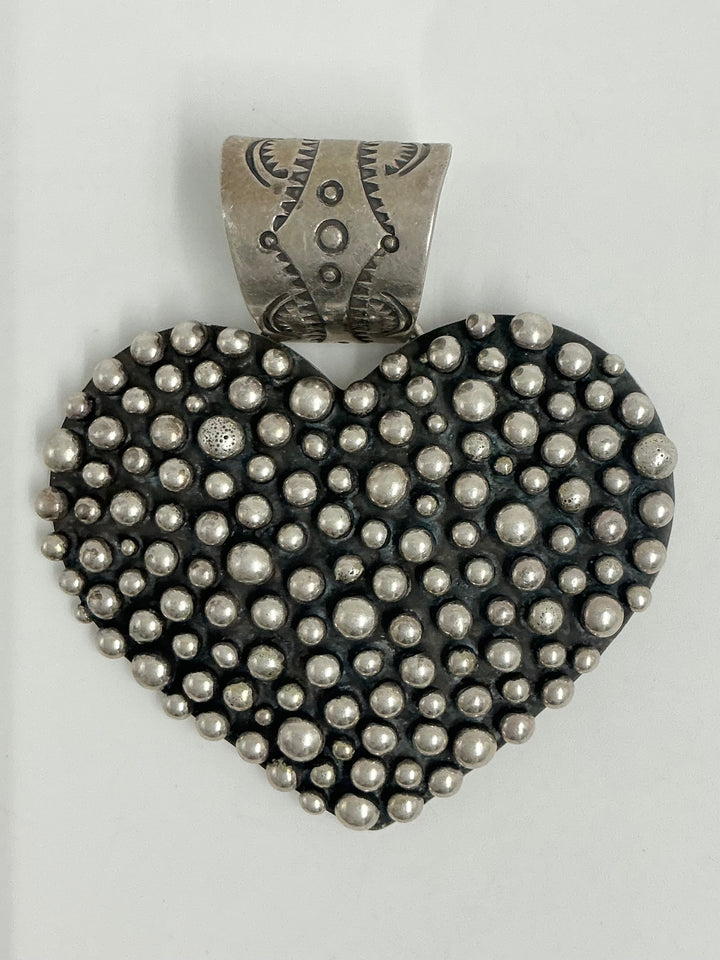 Vintage/Pawn Silver Heart Pendant