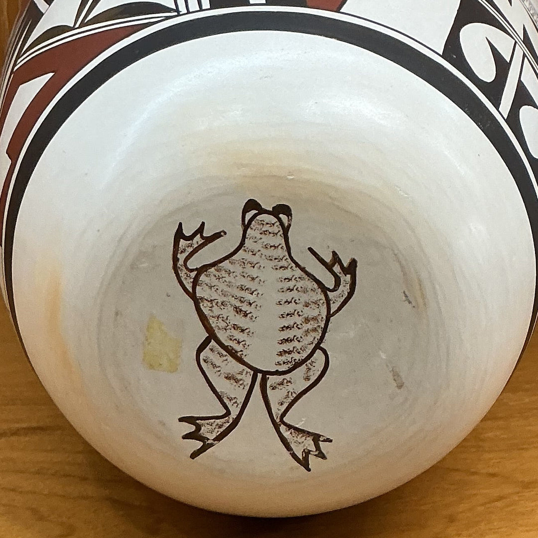 Joy Navasie Frog Woman Traditional Pot