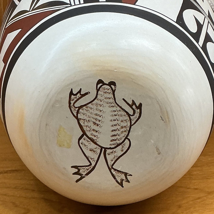 Joy Navasie Frog Woman Traditional Pot
