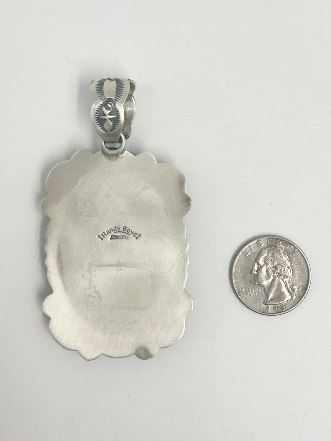 Navajo Kingman Turquoise Pendant