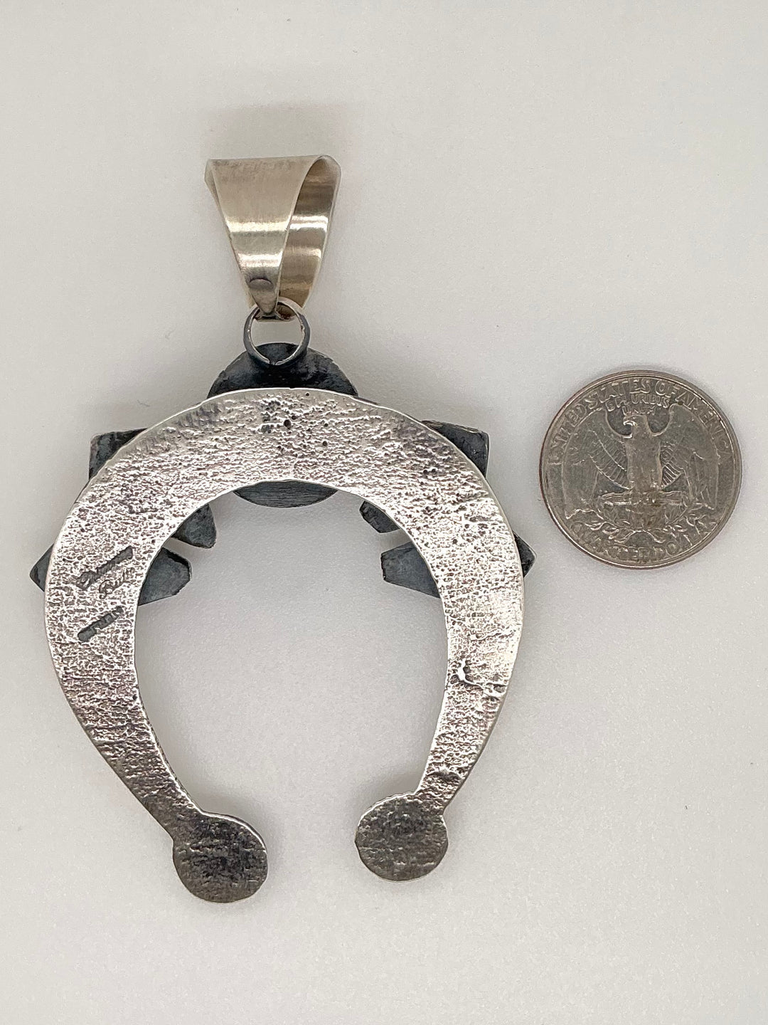 Navajo Silver Naja Pendant