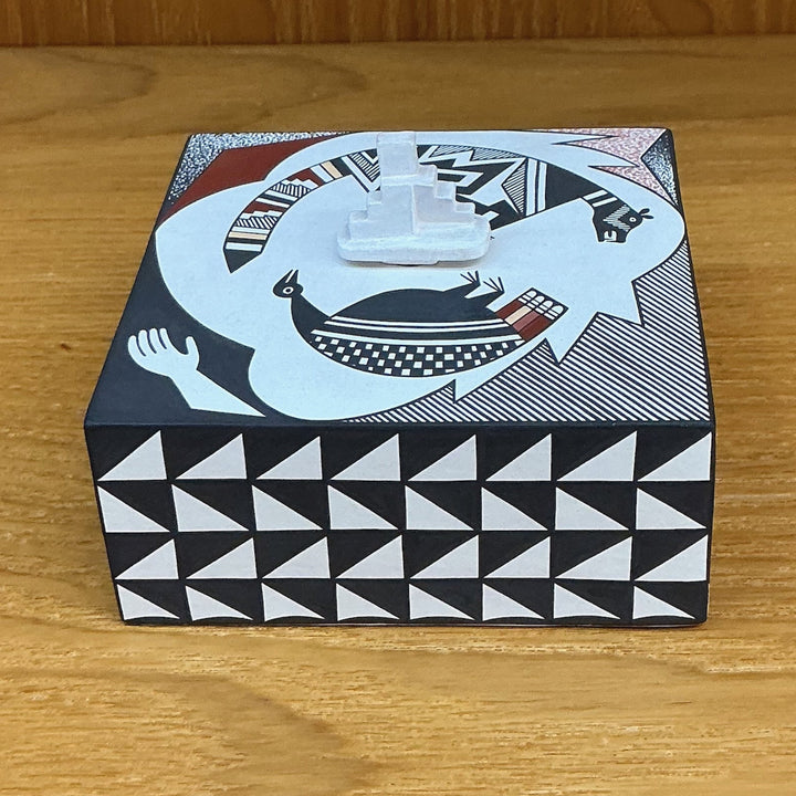 Unique Acoma Seed Pot Box Charmae Natseway