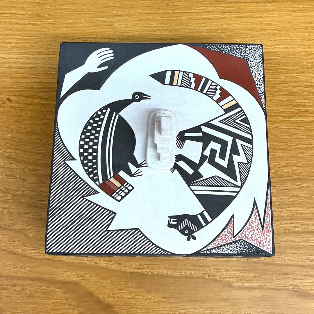 Unique Acoma Seed Pot Box Charmae Natseway