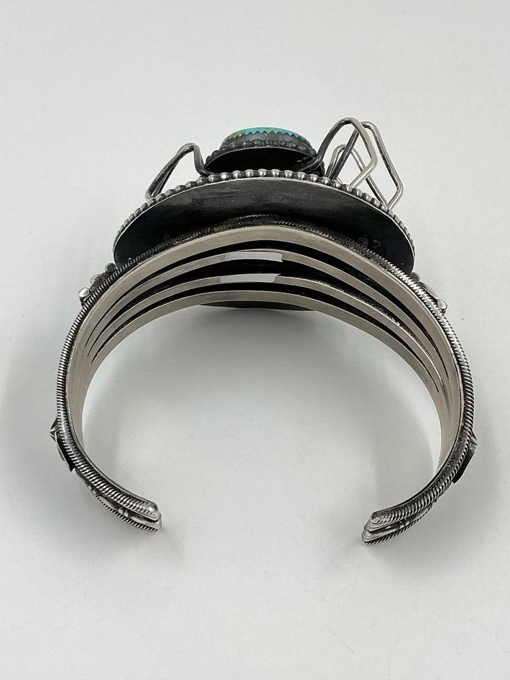 Vintage/Pawn Kingman Turquoise Spider Cuff Bracelet