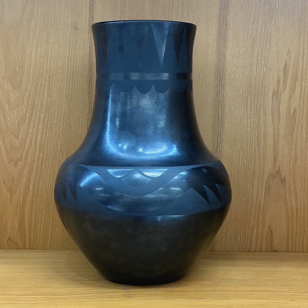 Tall Maria Martinez Vase San Ildenfonso Pueblo