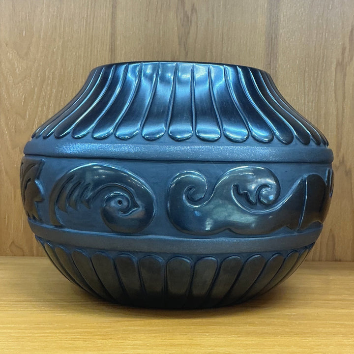 Rare Santa Clara Pot by Linda Tafoya Sanchez