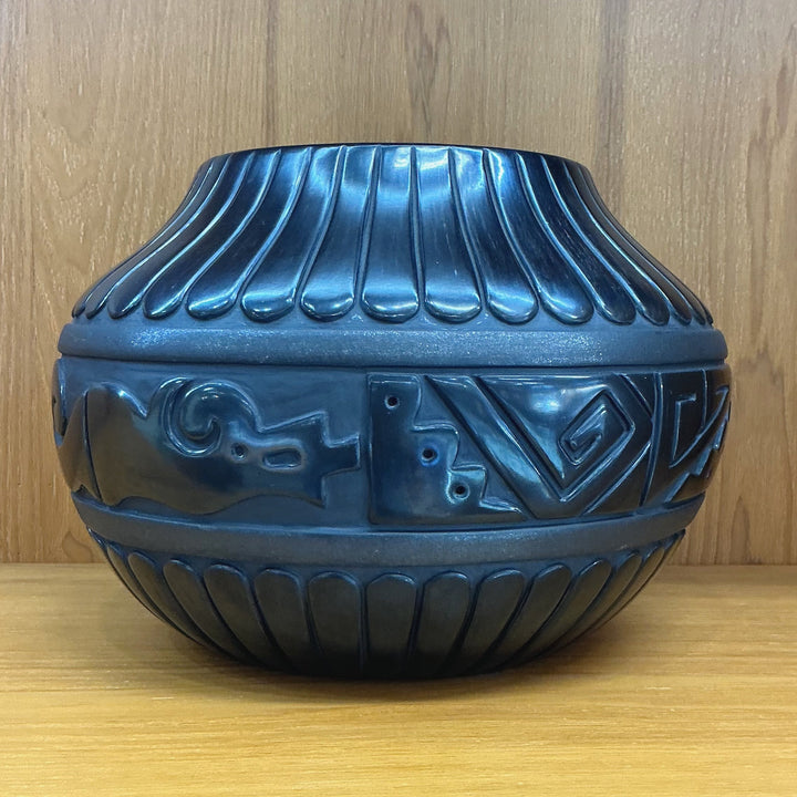 Rare Santa Clara Pot by Linda Tafoya Sanchez