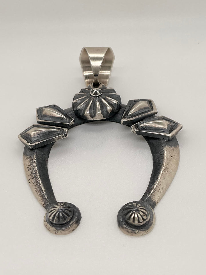 Navajo Silver Naja Pendant