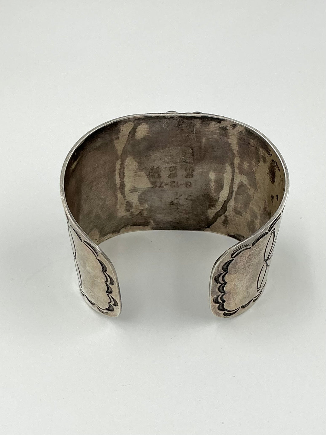 Vintage/Pawn Kingman Turquoise Kachina Cuff Bracelet