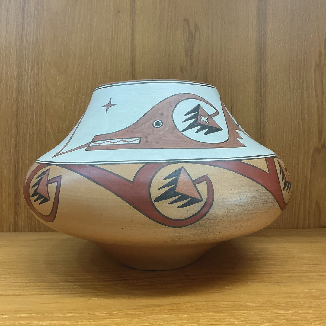 Avanyu Pot by Lois Gutierrez Santa Clara Pueblo