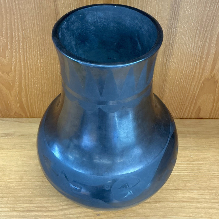 Tall Maria Martinez Vase San Ildenfonso Pueblo