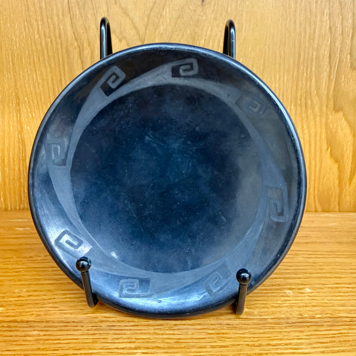 San Ildenfonso Pueblo Plate by Maria Martinez