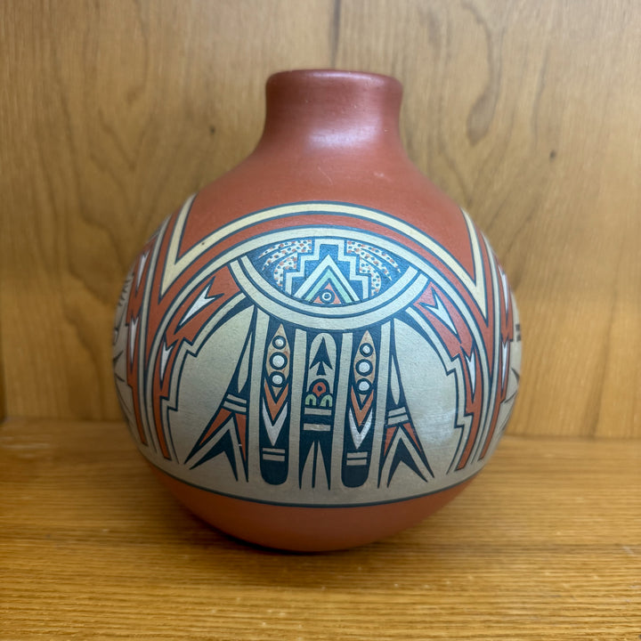 Margaret and Luther Gutierrez Pot Santa Clara Pueblo