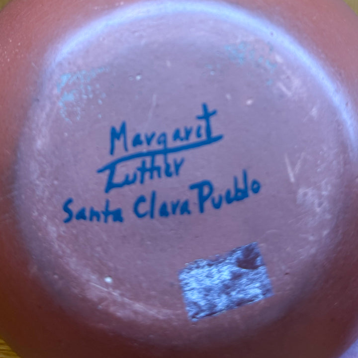 Margaret and Luther Gutierrez Pot Santa Clara Pueblo