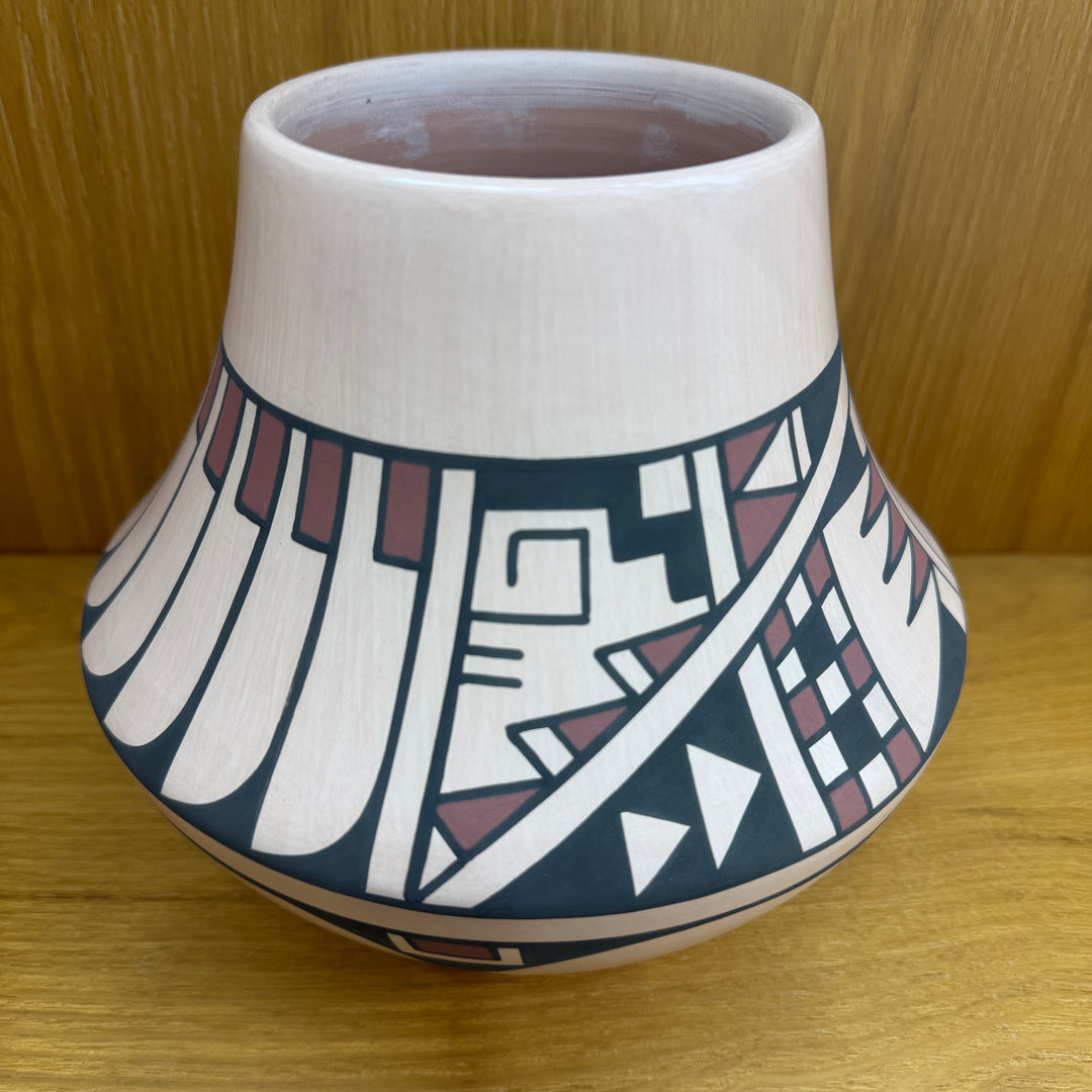 Sunbird Pot by Erik Fender San Ildefonso Pueblo