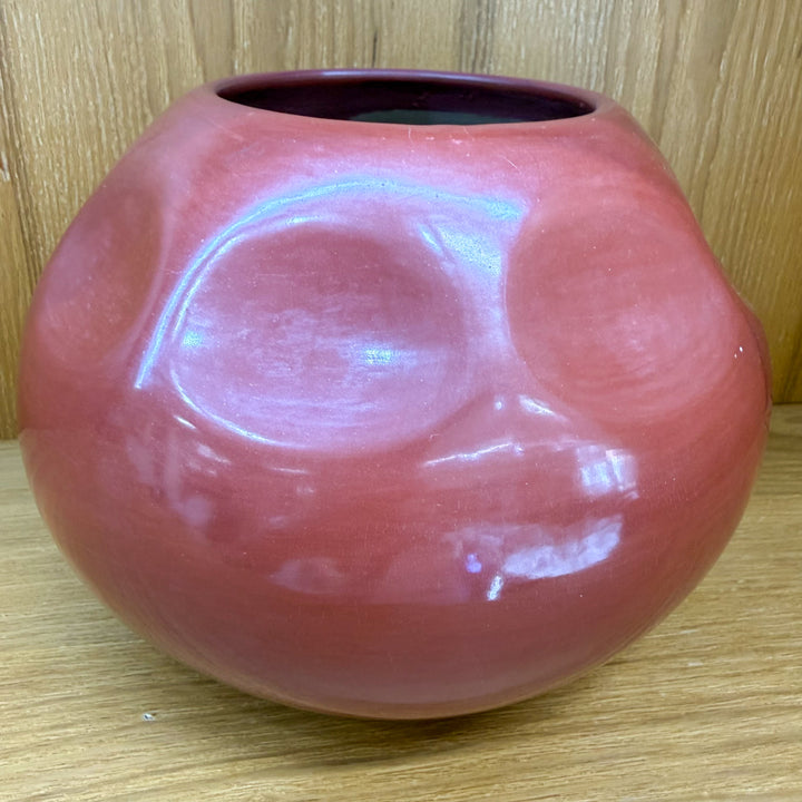 Tina Garcia Red Clay Pot San Juan: Santa Clara Pueblo