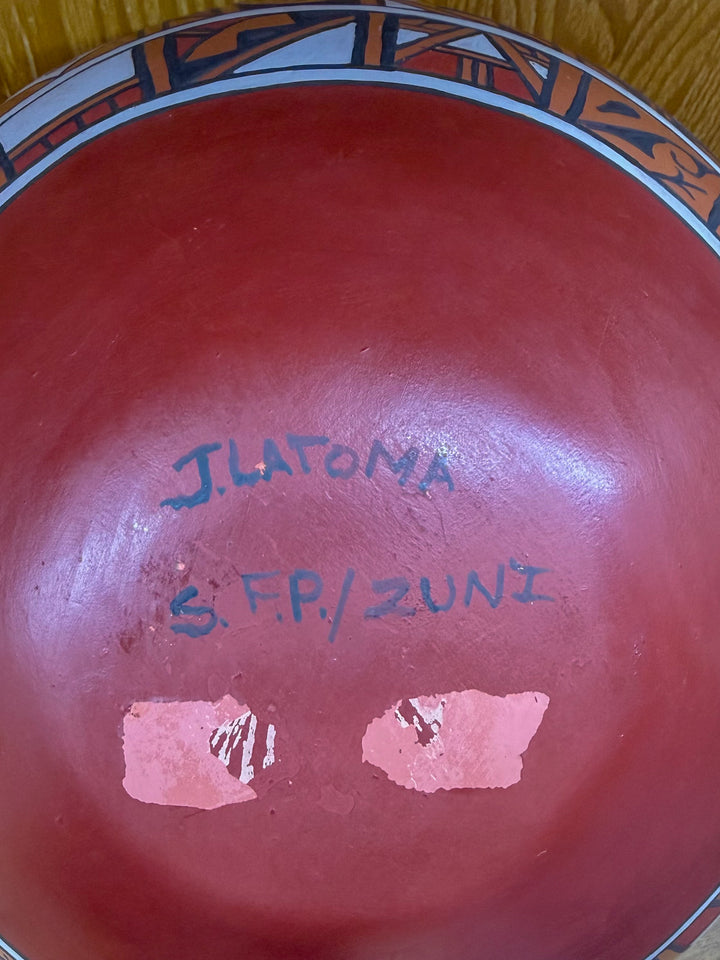 San Felipe Pueblo Pot by Joseph Latoma