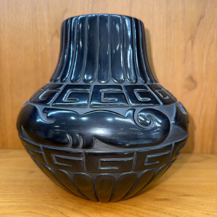 Santa Clara Pot by Linda Tafoya Sanchez