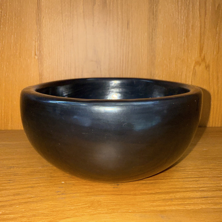 1975 Santa Clara Blackware Bowl by Betty and Lee Tafoya