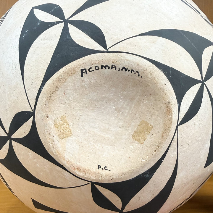 Acoma Pueblo Painted Wildlife Pot