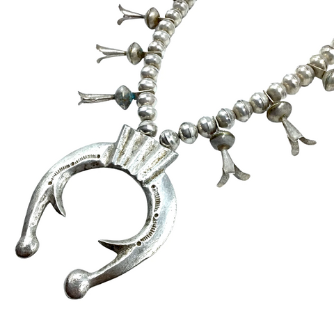 Image of sold Naja Sterling Silver N.ecklace - Native American