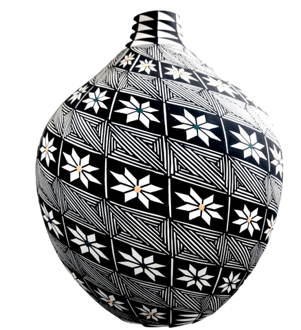 Image of sold Acoma Flower Design Swirl