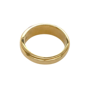 Gold Jewelry - 14K Solid Gold Lapis Inlay Designer Ring