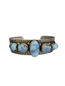 sold Navajo 5 Stone Golden Hills Turquoise