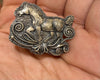 sold Larry Martinez Chavez Navajo Horse Ring - Native American