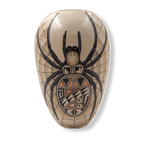 Image of SOLD Large Spider Burel Naha (Son of Feather Women) Hopi