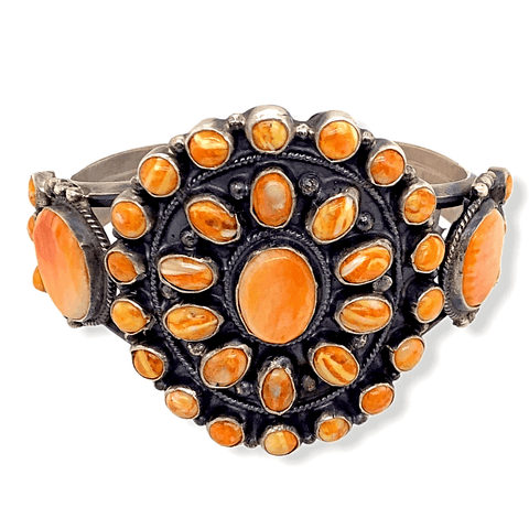 Image of Native American Bracelet - Dean Brown Navajo Spiny Oyster Cuff Bracelet