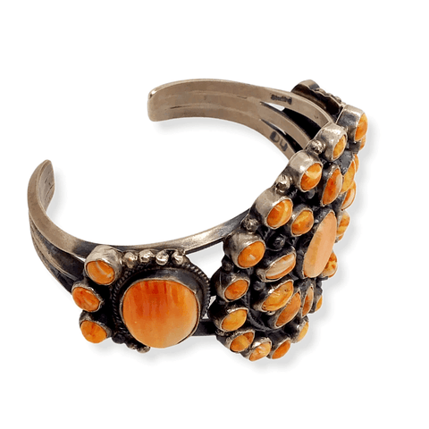 Image of Native American Bracelet - Dean Brown Navajo Spiny Oyster Cuff Bracelet