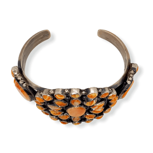 Native American Bracelet - Dean Brown Navajo Spiny Oyster Cuff Bracelet