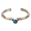 Native American Bracelet - Extra Large Navajo Men's Turquoise Pawn Cuff Bracelet