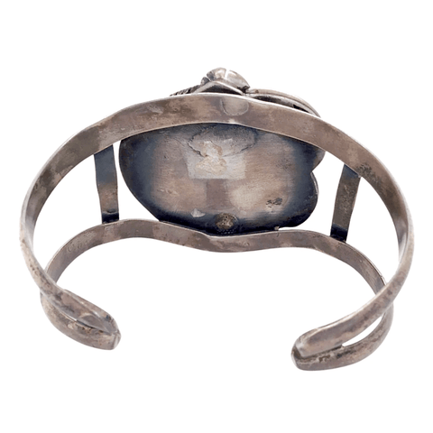 Image of Native American Bracelet - Mirror Mirror Kingman Turquoise Pawn Bracelet