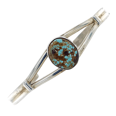 Image of Native American Bracelet - Navajo Dry Creek Turquoise Bracelet