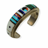 sold NavajoMulti-Color Inlay B,racelet - Native American