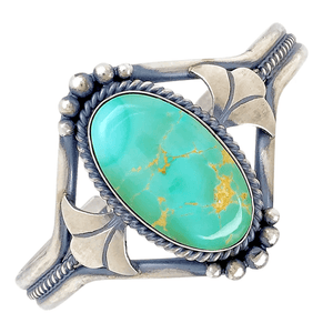 Native American Bracelet - Navajo Royston Turquoise Bracelet - Mary Ann Spencer
