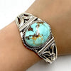 Native American Bracelet - Navajo Royston Turquoise Embellished Bracelet - Mary Ann Spencer - Native American