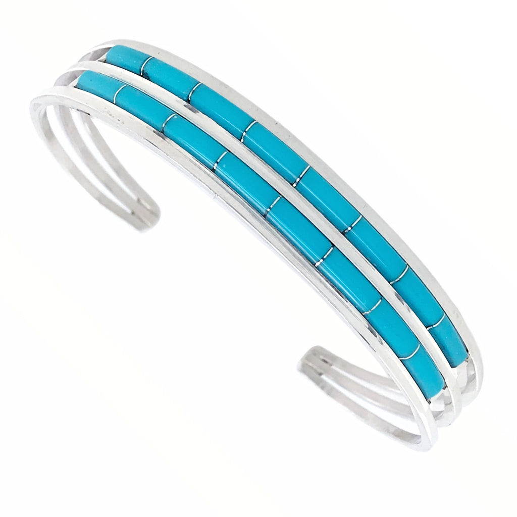 Two Row Turquoise Bracelet