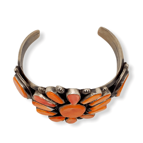 Image of Native American Bracelet - Navajo Spiny Oyster Bracelet -Dean Brown
