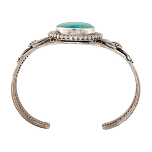 Native American Bracelet - Navajo Turquoise Mountain Embellished Bracelet - Mary Ann Spencer