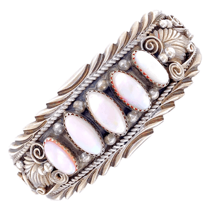 Native American Bracelet - Pawn Enchantress Mother-Of-Pearl Embellished Bracelet