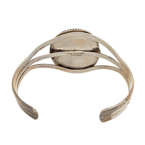 Native American Bracelet - Pawn Royston Turquoise Moss Oval Bracelet - Ray Bennett